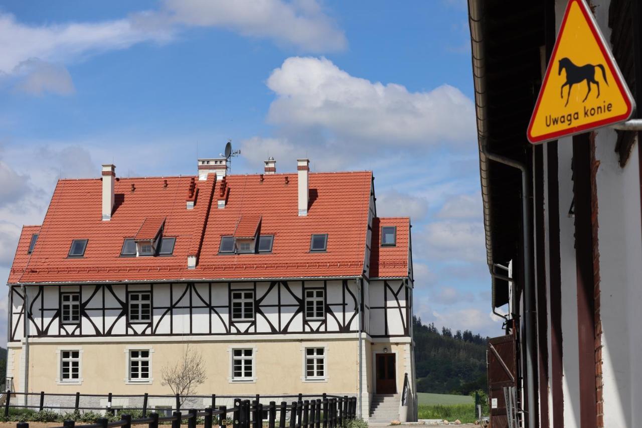 Hotel Dworzysko Bad Salzbrunn Exterior foto