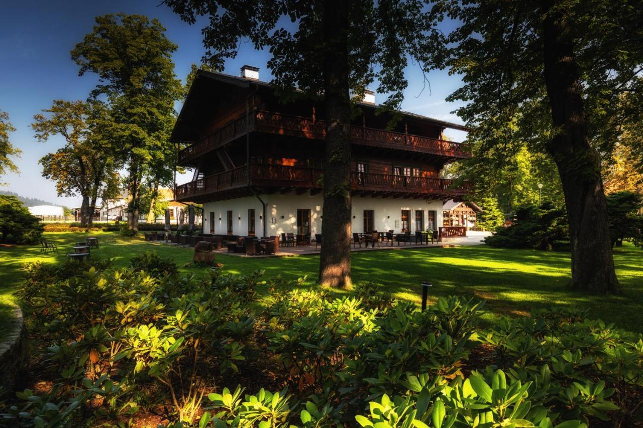 Hotel Dworzysko Bad Salzbrunn Exterior foto