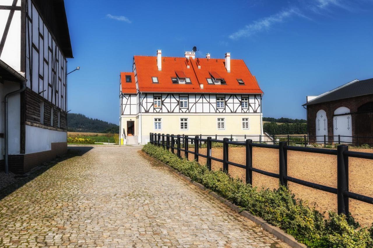 Hotel Dworzysko Bad Salzbrunn Exterior foto